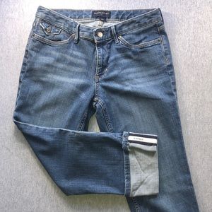 Banana Republic Cuffed Cropped Denim Jeans